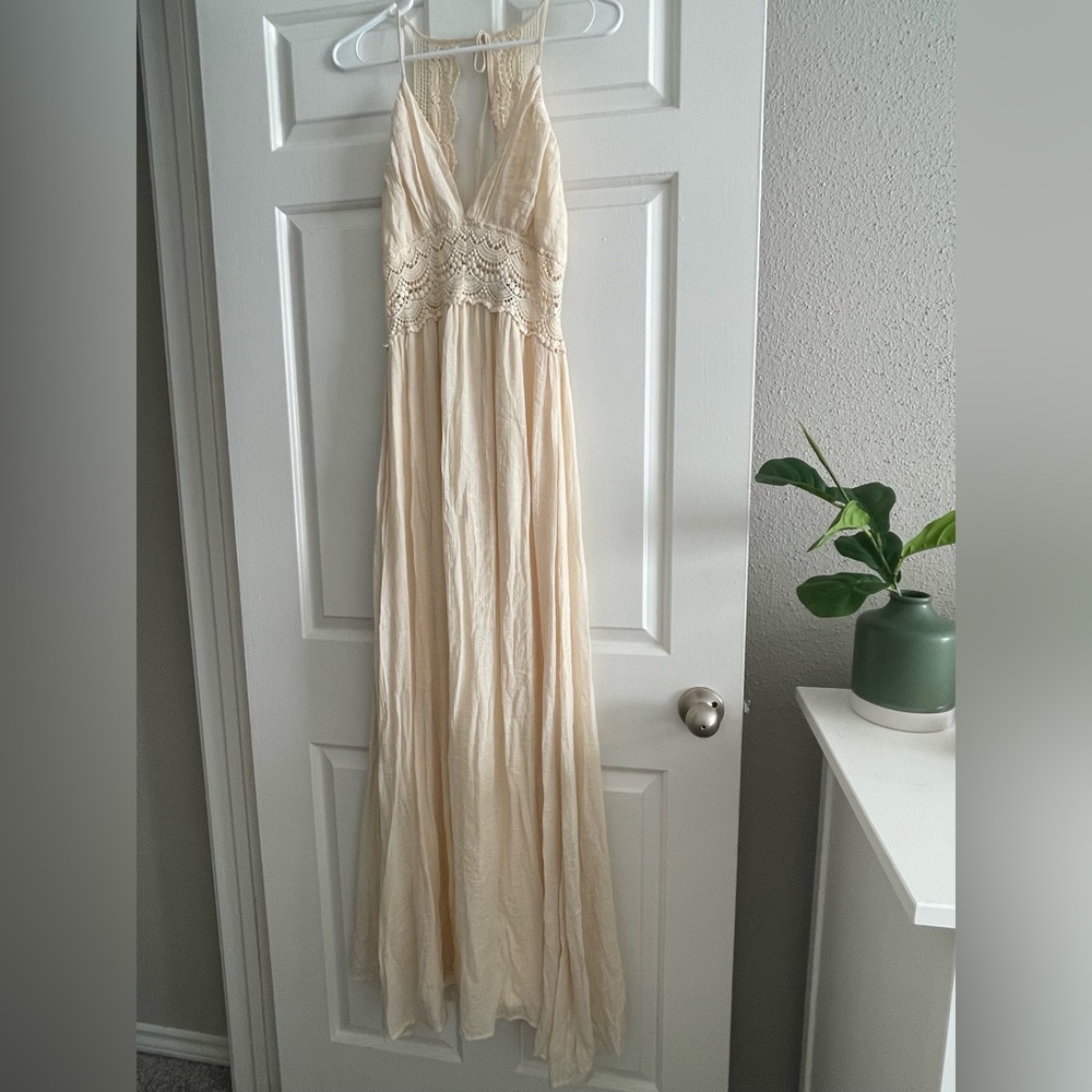 Boho style maxi dress
